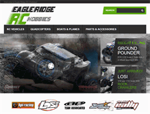 Tablet Screenshot of eagleridgerc.com